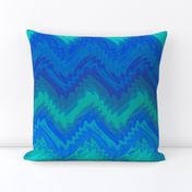 blue flame chevron