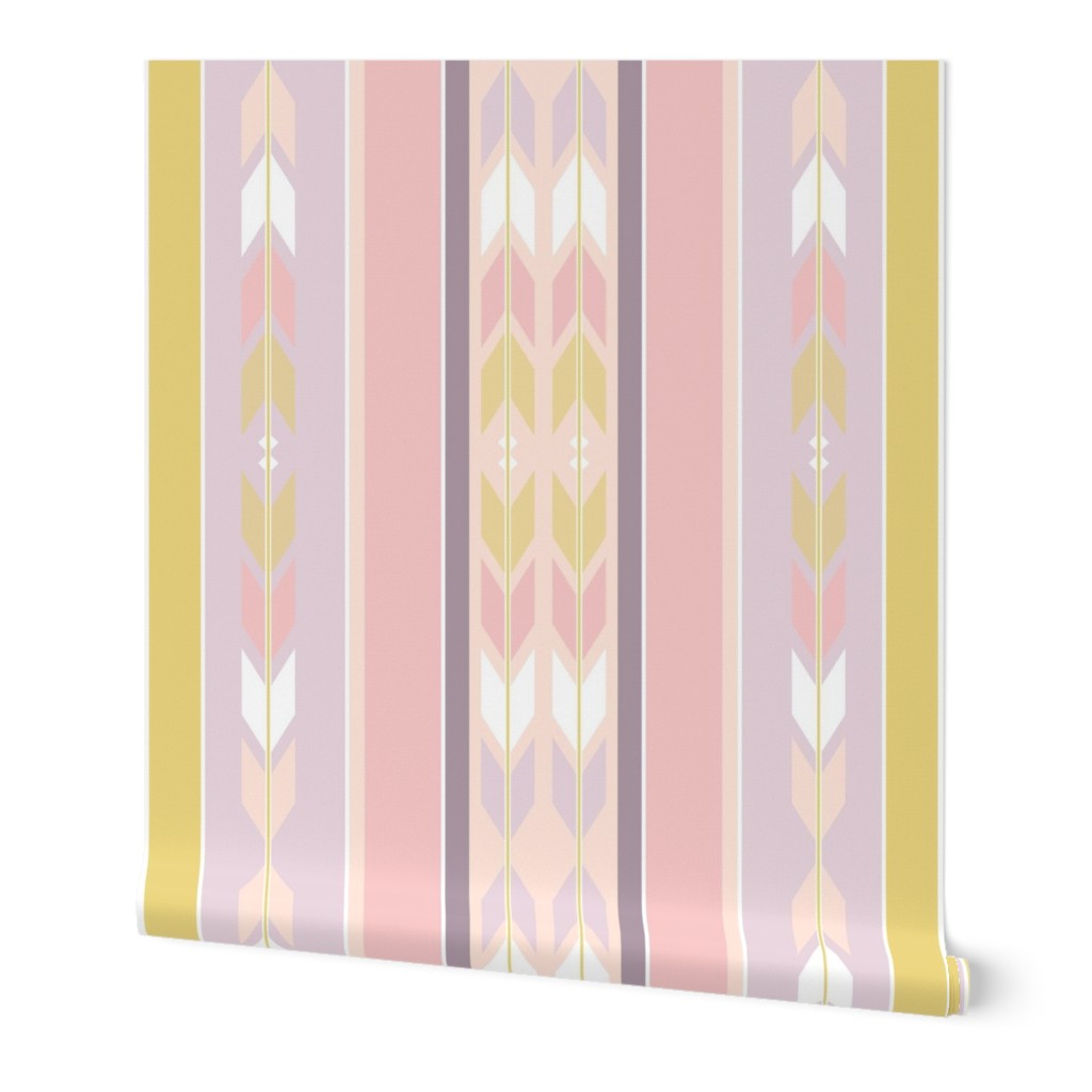 South West Blanket Stripes Desert Pastel