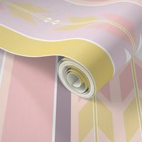 South West Blanket Stripes Desert Pastel