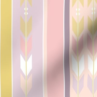 South West Blanket Stripes Desert Pastel