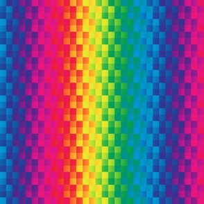 rainbow square stripe
