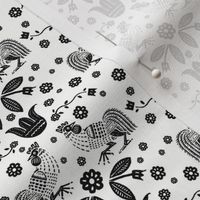 barnyard toile white