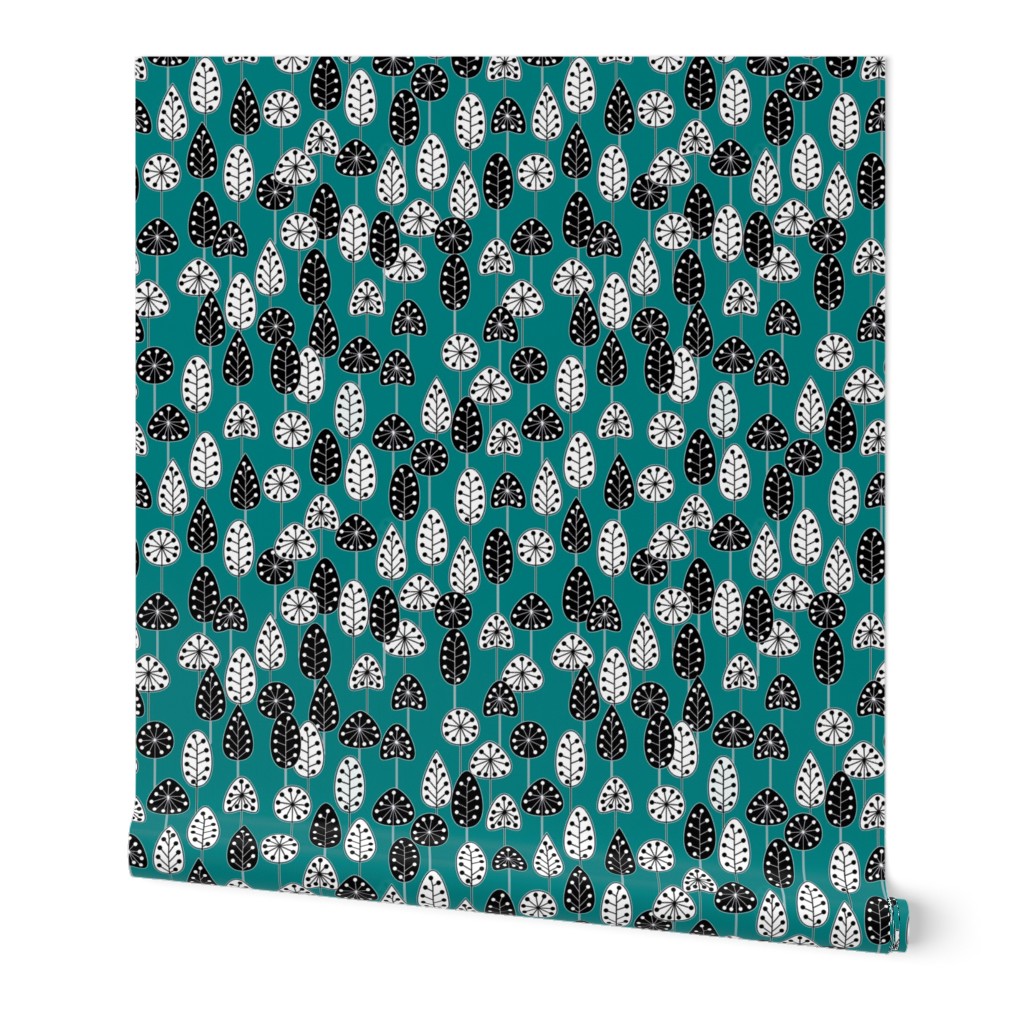 Bold Garden Forest Teal