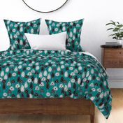 Bold Garden Forest Teal