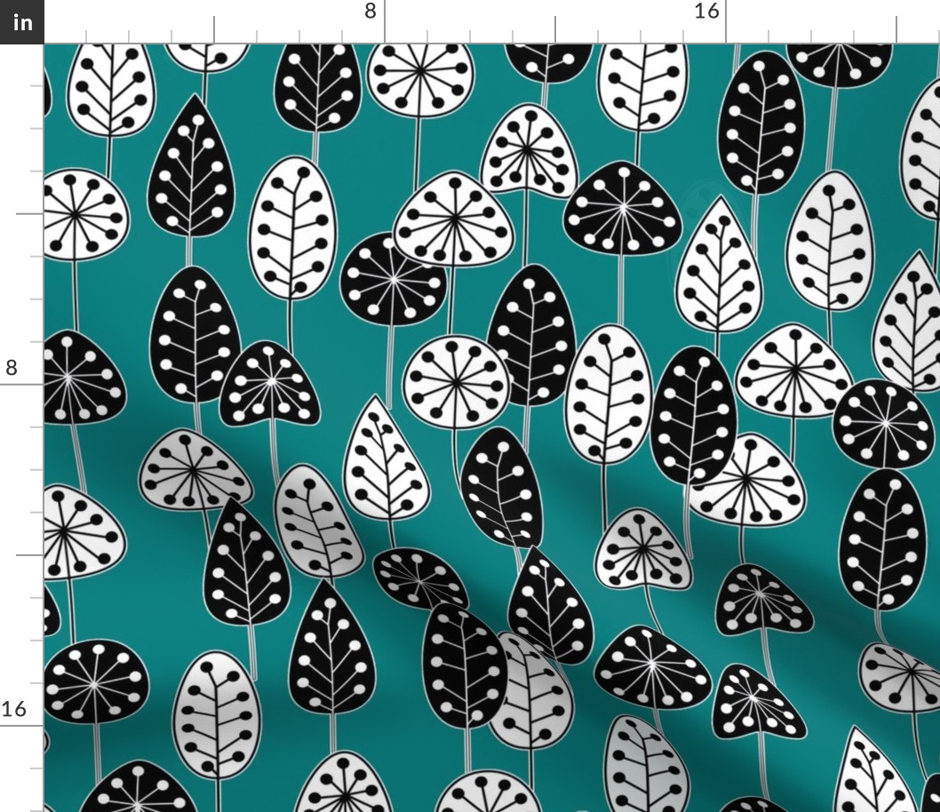 Bold Garden Forest Teal