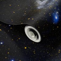Andromeda Galaxy Yard (42x36 in)