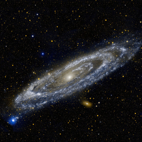 Andromeda Galaxy Yard (42x36 in)