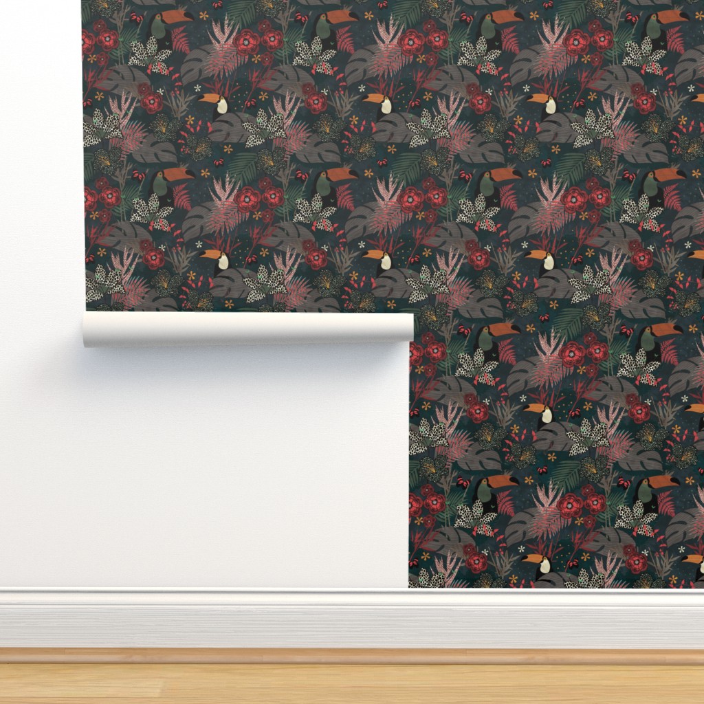 Jungle Fever Wallpaper | Spoonflower