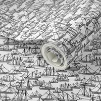 Sailing Ships - Black & White