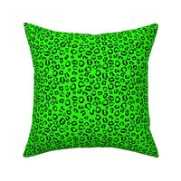 Neon Green Leopard