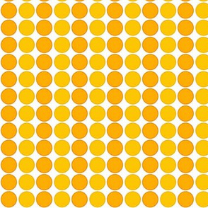 Yellow and Orange Dots