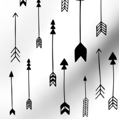 Arrows Black and White