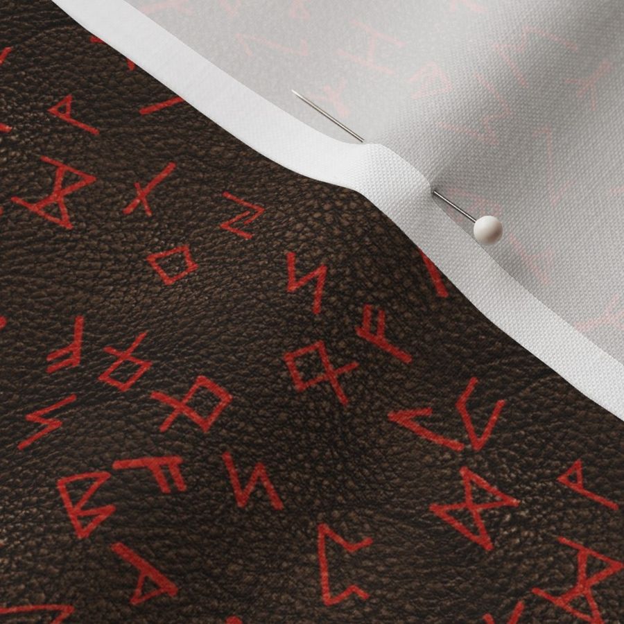 Runes on Leather