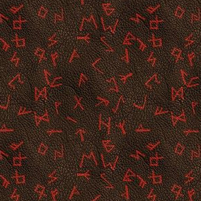 Runes on Leather