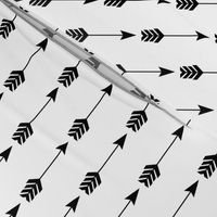 Arrow Upright in Black & White