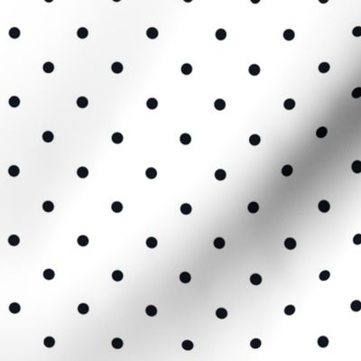 Little dots Black on White