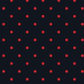 Little dots RED on BLACK