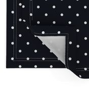 Little dots White on BLACK