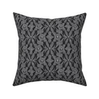 Bat Damask - gray