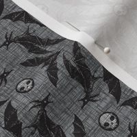 Bat Damask - gray