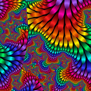 Fractal flower 