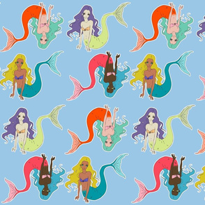 a bevy of mermaids!