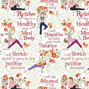 Resolutions for Health wth Yoga_Pink