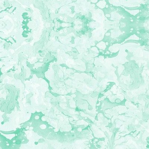 Marbled Seafoam Green