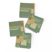 Vintage Turquoise Squares