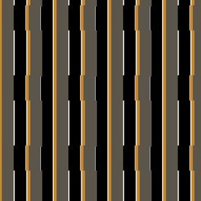 Medium Orange City Stripe Pattern