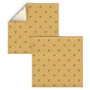 Pinecone Polka - brown paper