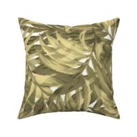 Tropical Leaf Khaki