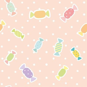 Pink candy pattern