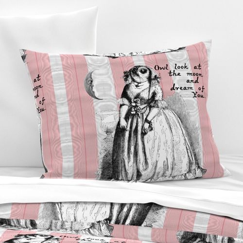 That Owl Thinks She's A Poetess ~ Cut and Sew Pillow