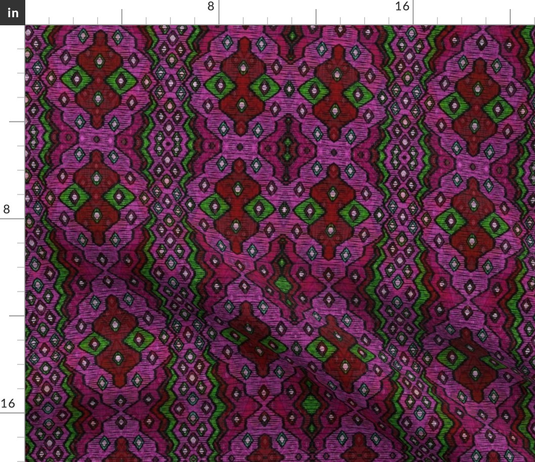 ikat sketch cherry princess