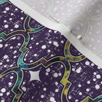 Twilight in a patterned Moroccan quatrefoil by Su_G_©SuSchaefer