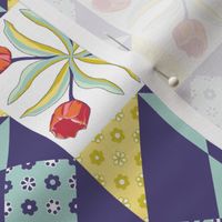 tulips_and_daffodils quilt block_AABB13