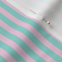 Fairy Stripe - Pink & Teal