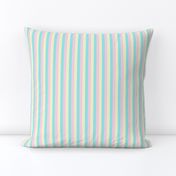 Fairy Stripe - Teal Pink Lemon