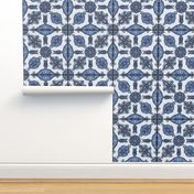 Racinet Moroccan Tile ~ Blue and White