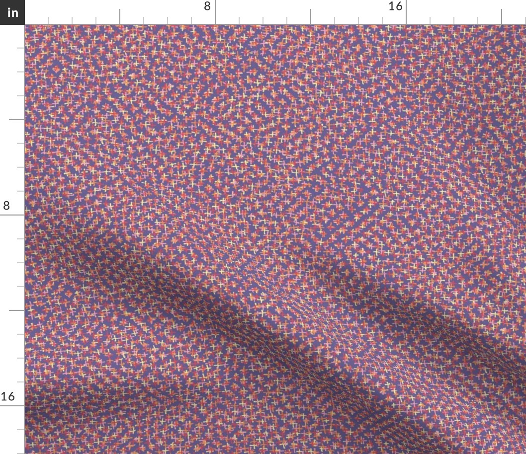 plus two - Spring Quilt purple