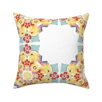 quilt chick floral cross