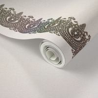 Antique lace border