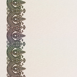 Antique lace border