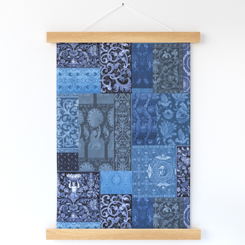 Henry VIII Was A Cheater ... Quilt ~ Anne's Blues