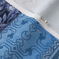 Henry VIII Was A Cheater ... Quilt ~ Anne's Blues