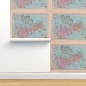 Vintage map of England - Large