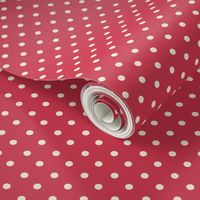 Spring_Cheater Quilt Red___White_Polka_Dots