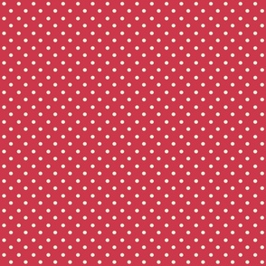 Spring_Cheater Quilt Red___White_Polka_Dots