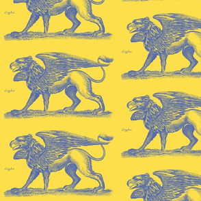 Griffin Blue and Yellow